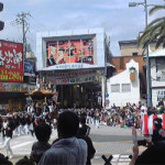 10/19（水）　大阪岸和田のだんじり祭りを見てきました