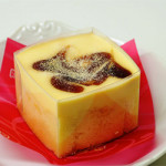 【 ナビットブログ 】　4月24日（水）ローソンの「プレミアム 四角いプリンのケーキ」を食べてみた件