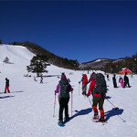 2/10（金）スノーシューで雪山体験1