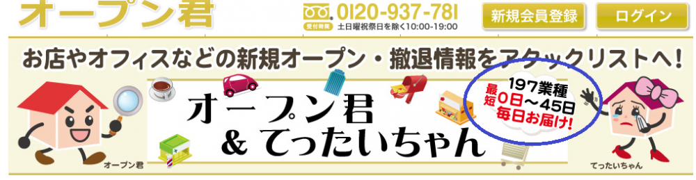 オープン君＆てったいちゃんの紹介