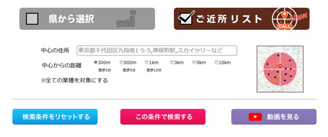 ご近所リストサイト