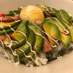 8/17（木）avocafeやみつきアボガドスパム丼