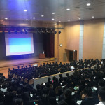 11/2(金)小田原高校「グローバル教育講演会」にて当社代表福井が講演を行いました。