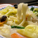 1/21（木）錦秀菜館の野菜刀削麺