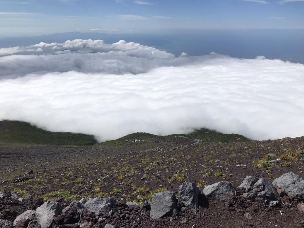 登山途中