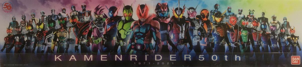 KAMEN RIDER 50th