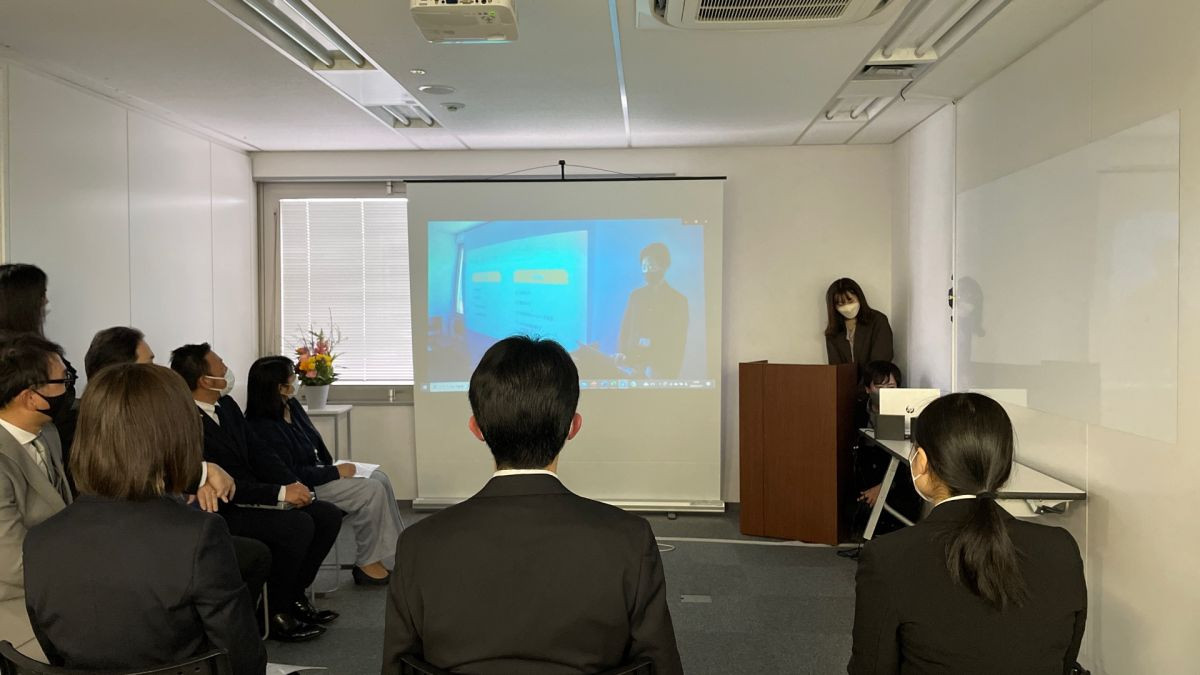 内定式動画