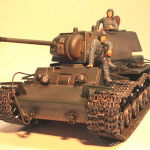 02/18(水)KV-Ⅰ(1941年後期溶接砲塔)作ってみました。