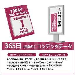 365日(日替り)コンテンツ