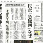 「北海道新聞」に当社の調査データが掲載されました。
