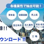 アタックリストNo.1の支社・支店・工場・チェーン店の抽出方式が変更になり、更に利用しやすくなりました！