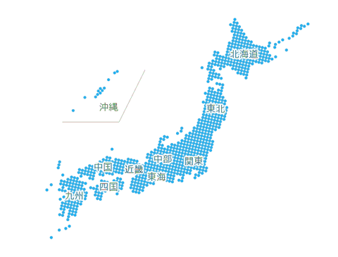 日本地図