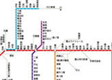北陸JR路線図