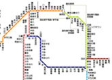四国全域圏JR路線図