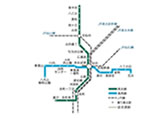 仙台圏地下鉄路線図