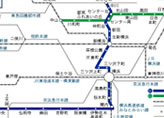 横浜圏地下鉄路線図
