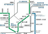 神戸圏地下鉄路線図