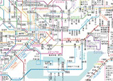 首都圏JR線＋私鉄路線図